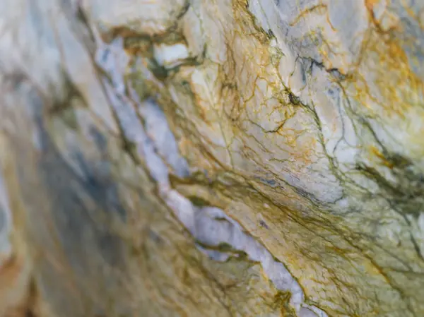 Textura de quartzito exótico com veios dourados